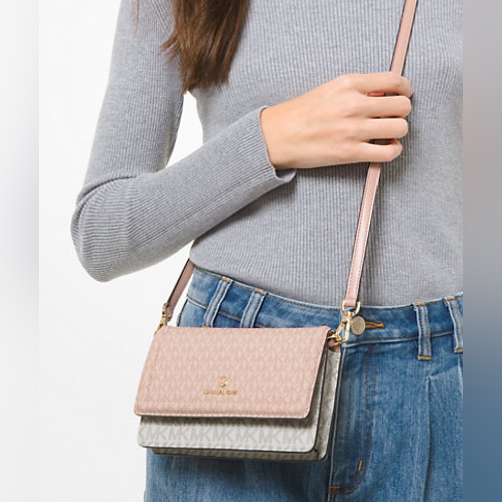 Michael Kors Jet Set Small Smartphone Crossbody Bag - Picture 8 of 8